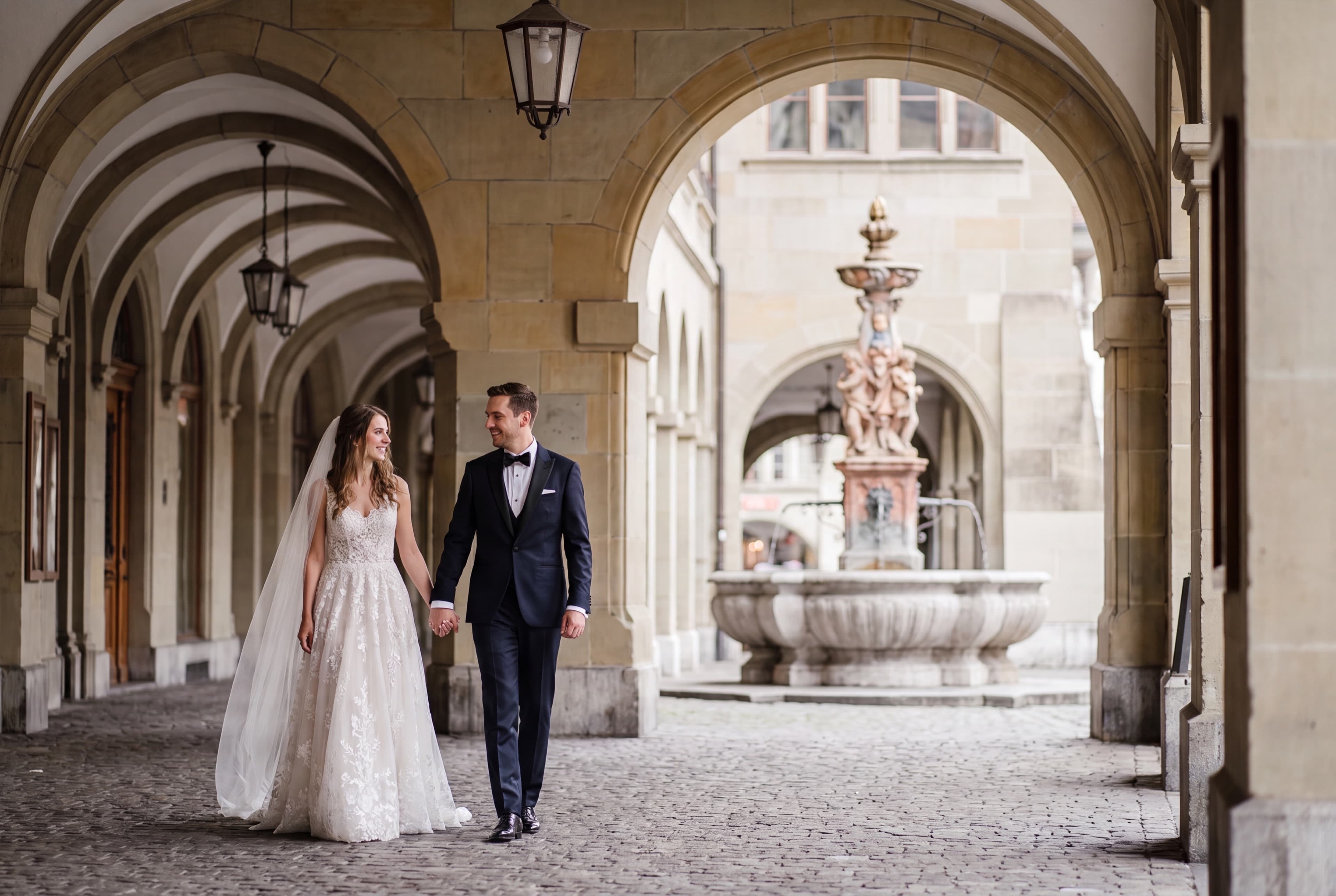 Photographe mariage Berne — Vieille-Ville UNESCO capitale fédérale Suisse — Benjamin Pierre