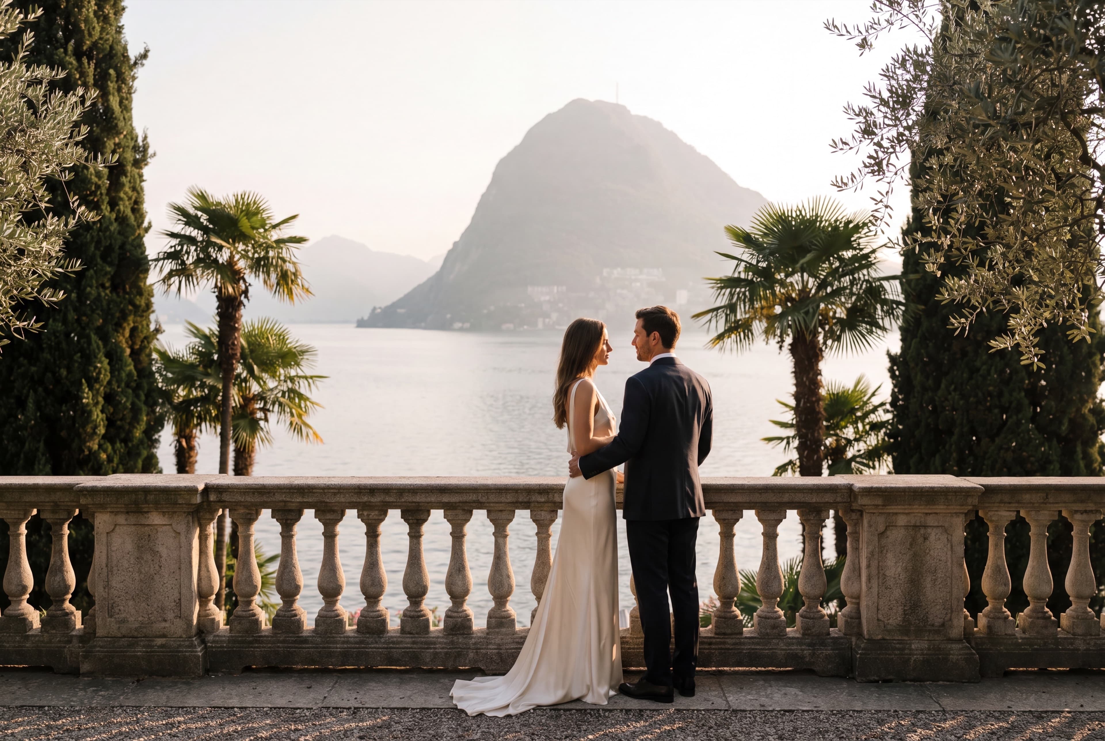 Photographe mariage Lugano — Lac de Lugano Tessin Suisse italienne — Benjamin Pierre