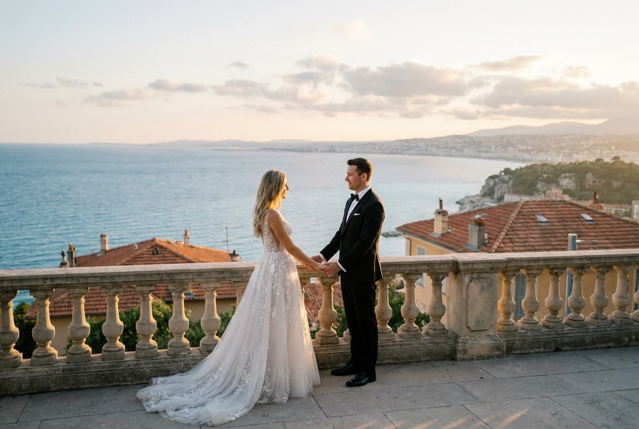 Mariage destination Côte d'Azur — Benjamin Pierre Photographie