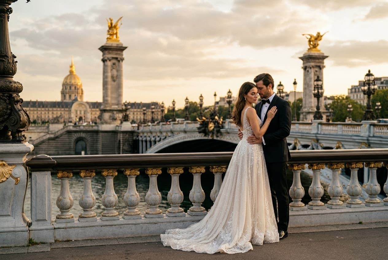Mariage destination Paris — Benjamin Pierre Photographie