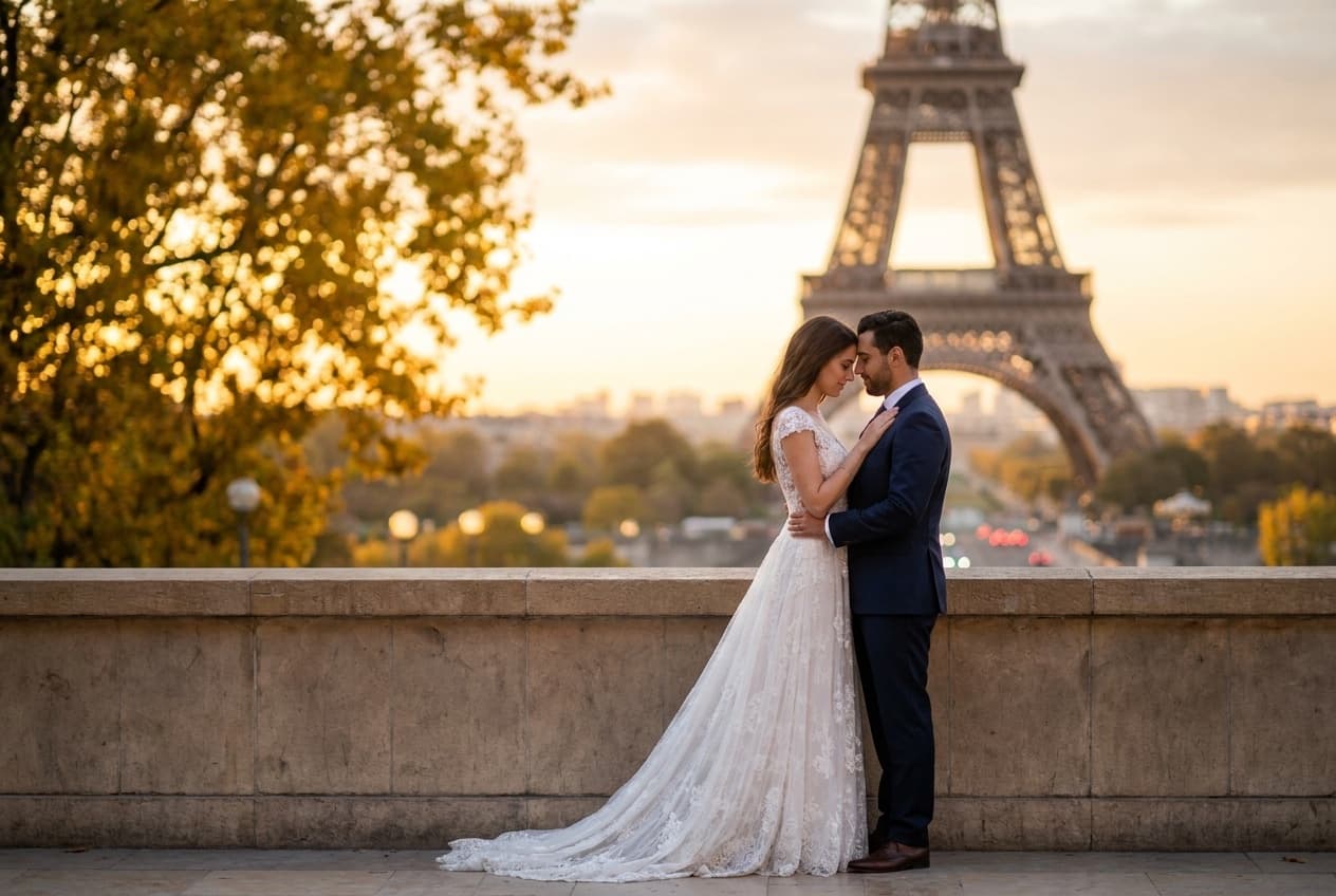 Mariage à Paris : Versailles, Shangri-La et l'Art de la Lumière Parisienne
