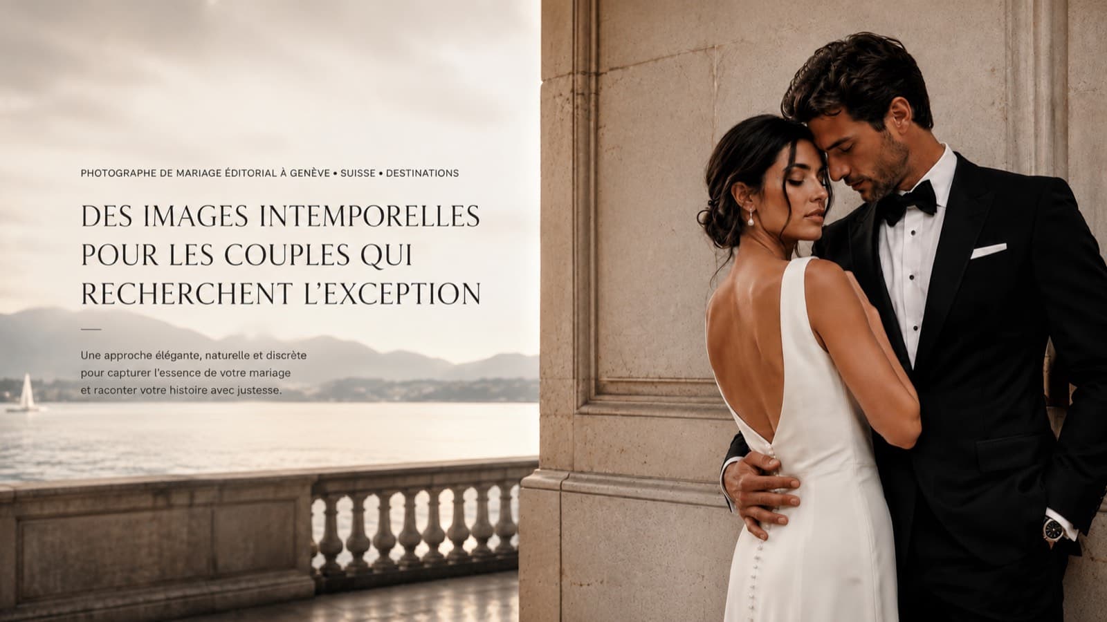 Cérémonie de mariage élégante à Genève photographiée par Benjamin Pierre — Mariage luxe Suisse